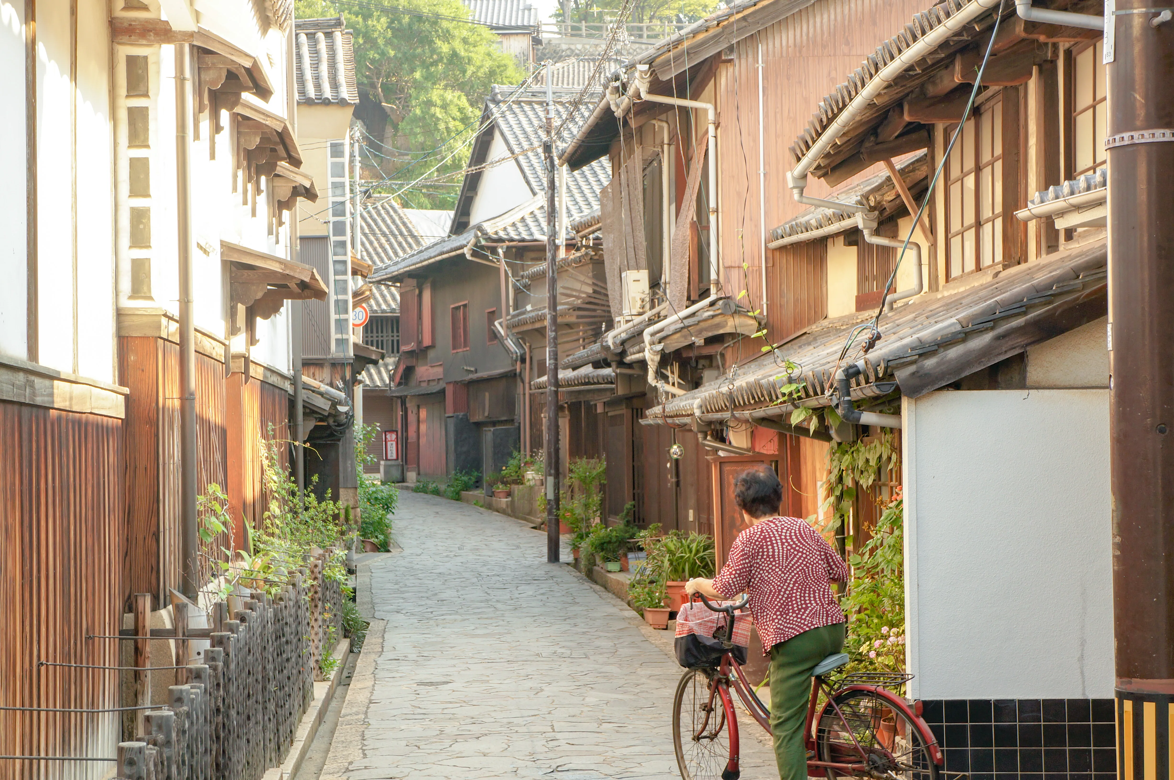 鞆の浦の住人と風景